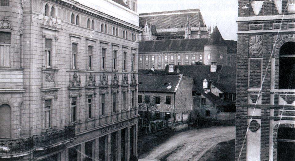 Kurelčeva, nakon završetka Pošte u Jurišićevoj 1904. godine